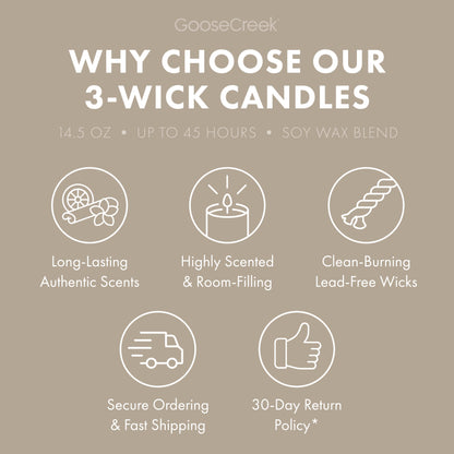Drenched Coconut 3-Wick Candle