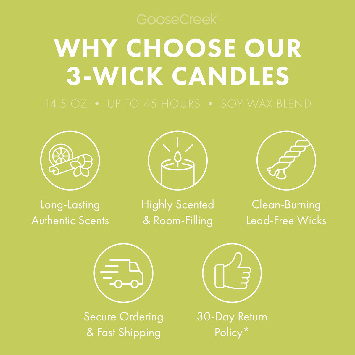 Honeydew Melon 3-Wick Candle