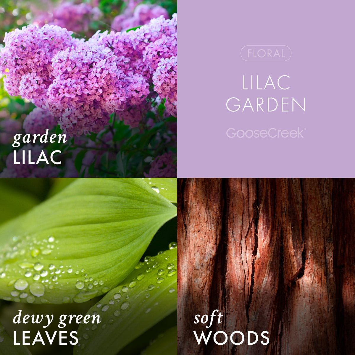 Lilac Garden 7oz Single Wick Candle