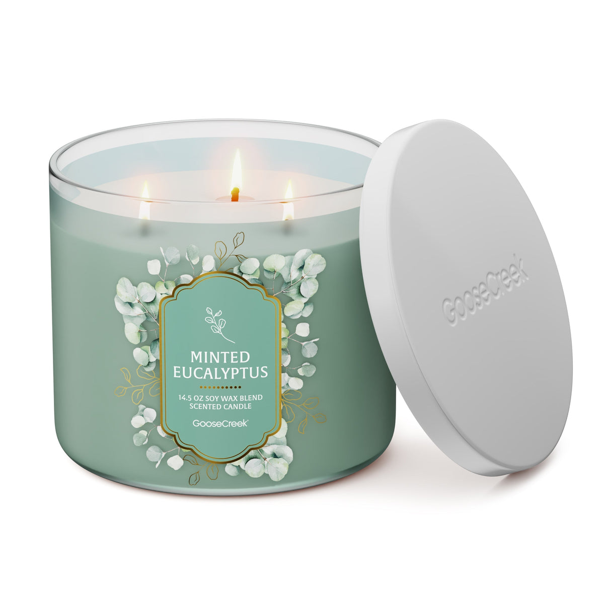 Minted Eucalyptus 3-Wick Candle